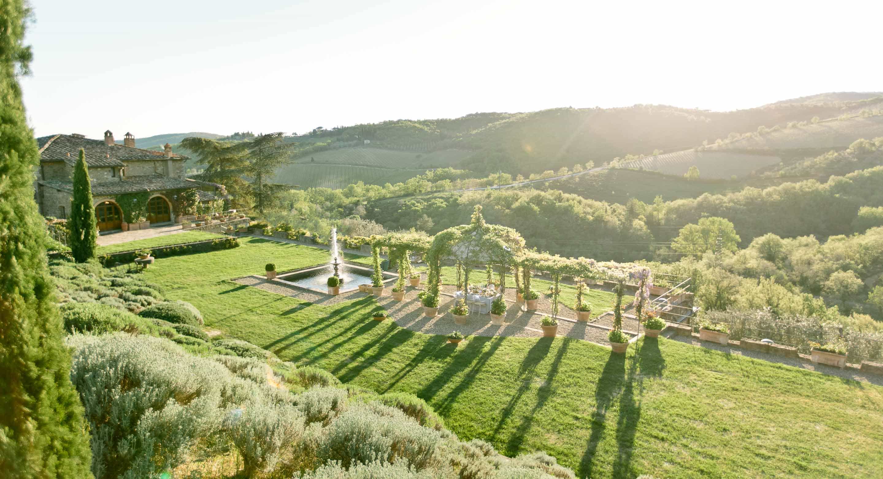 the canopy of capannelle winery