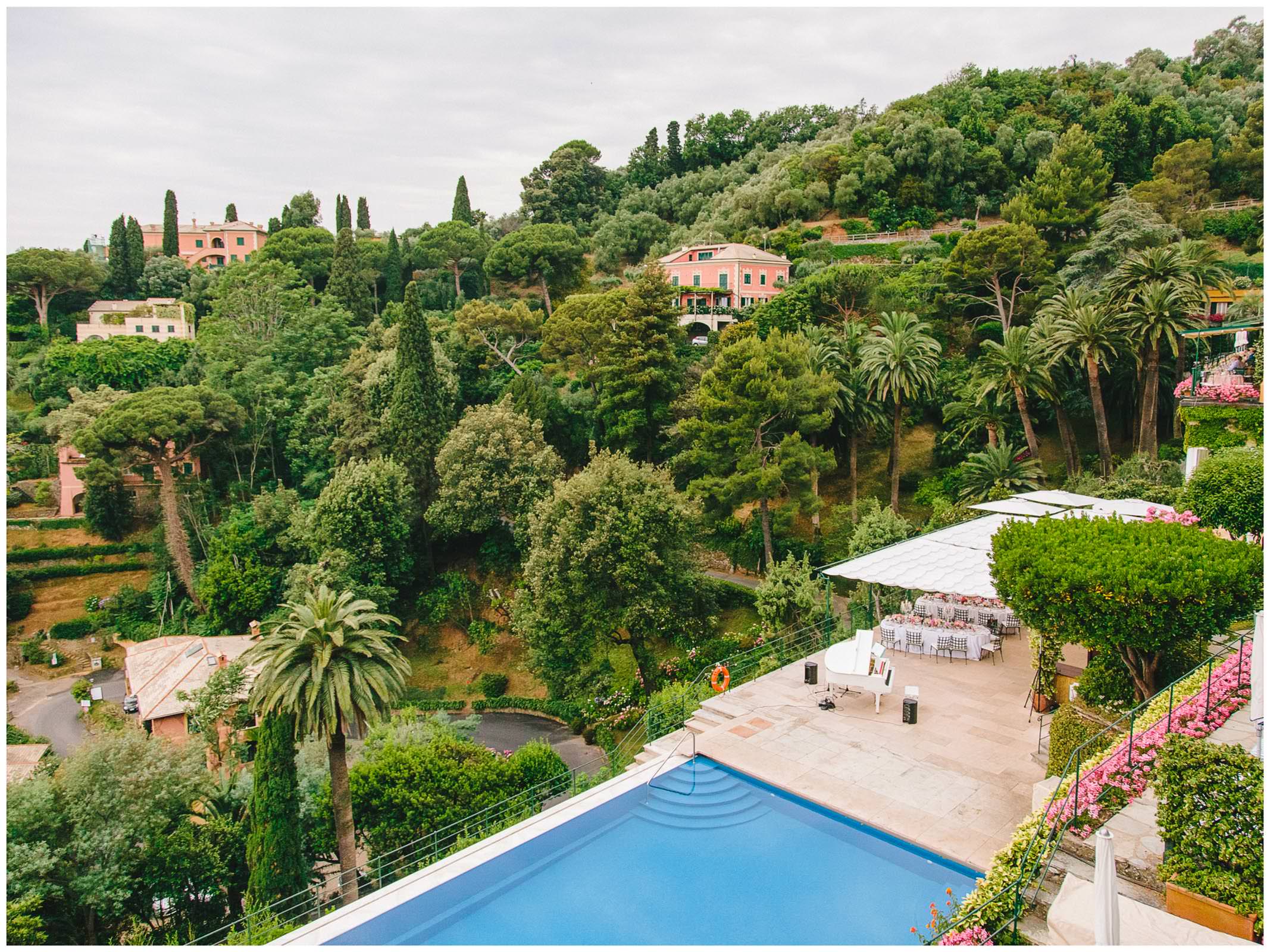 wedding in portofino at belmond splendido