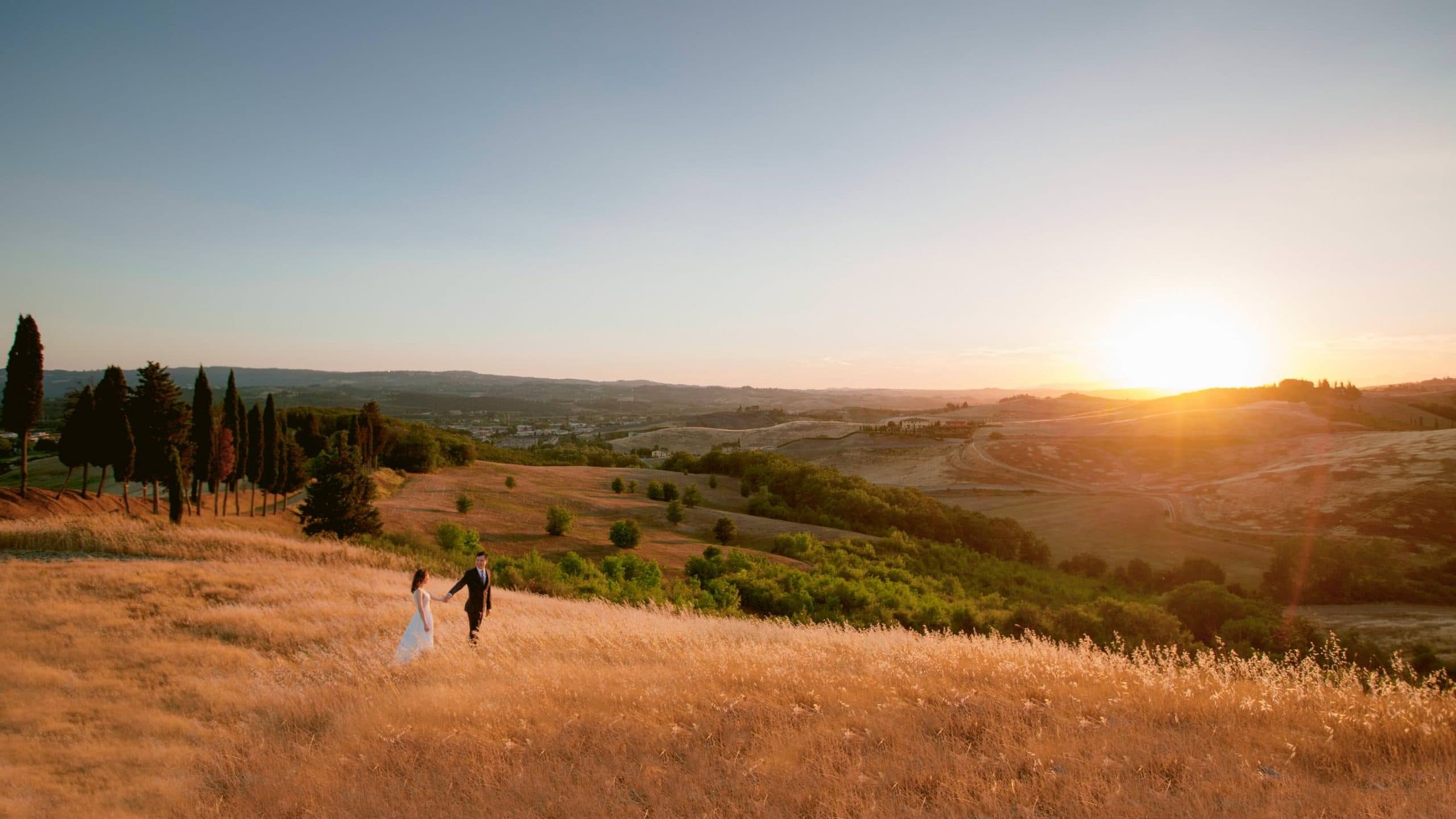 Great tuscan spot for a sunset session in Tuscany Italy