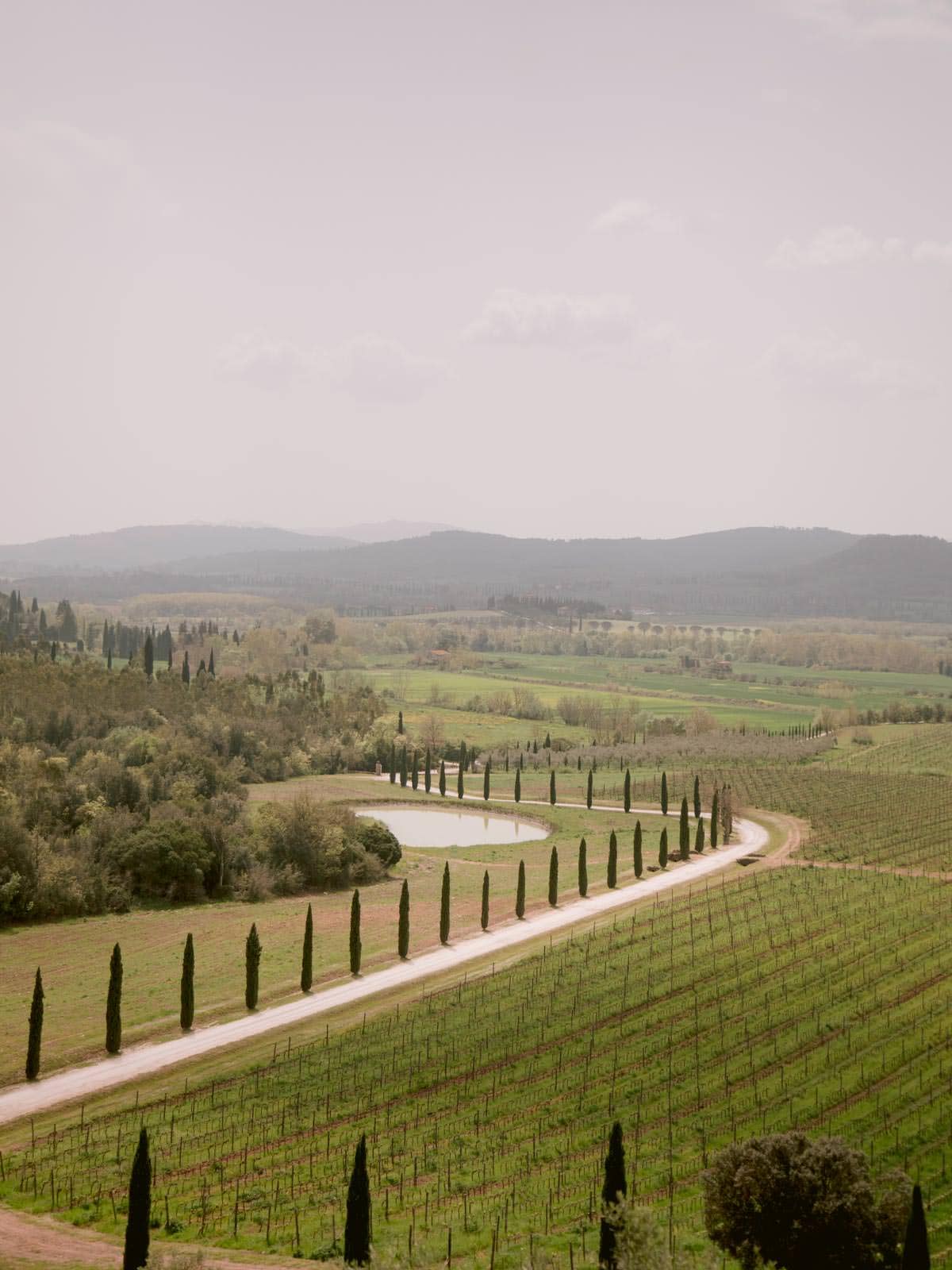 Tuscany view in Maremma