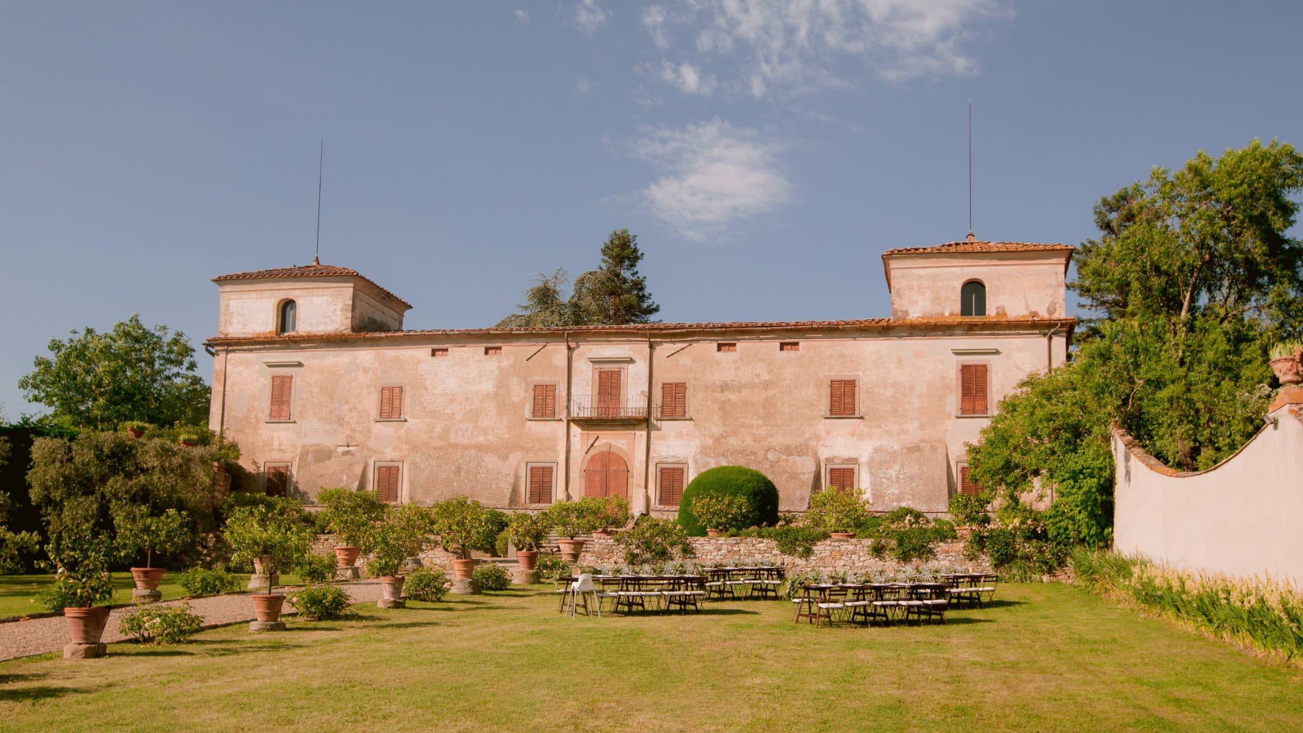 English Villa di Lilliano Wedding