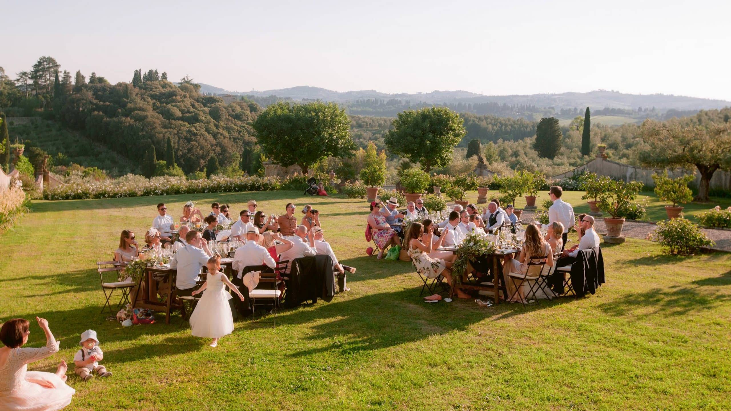 English Villa di Lilliano Wedding