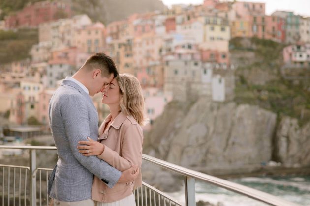 wedding proposal in Cinque Terre