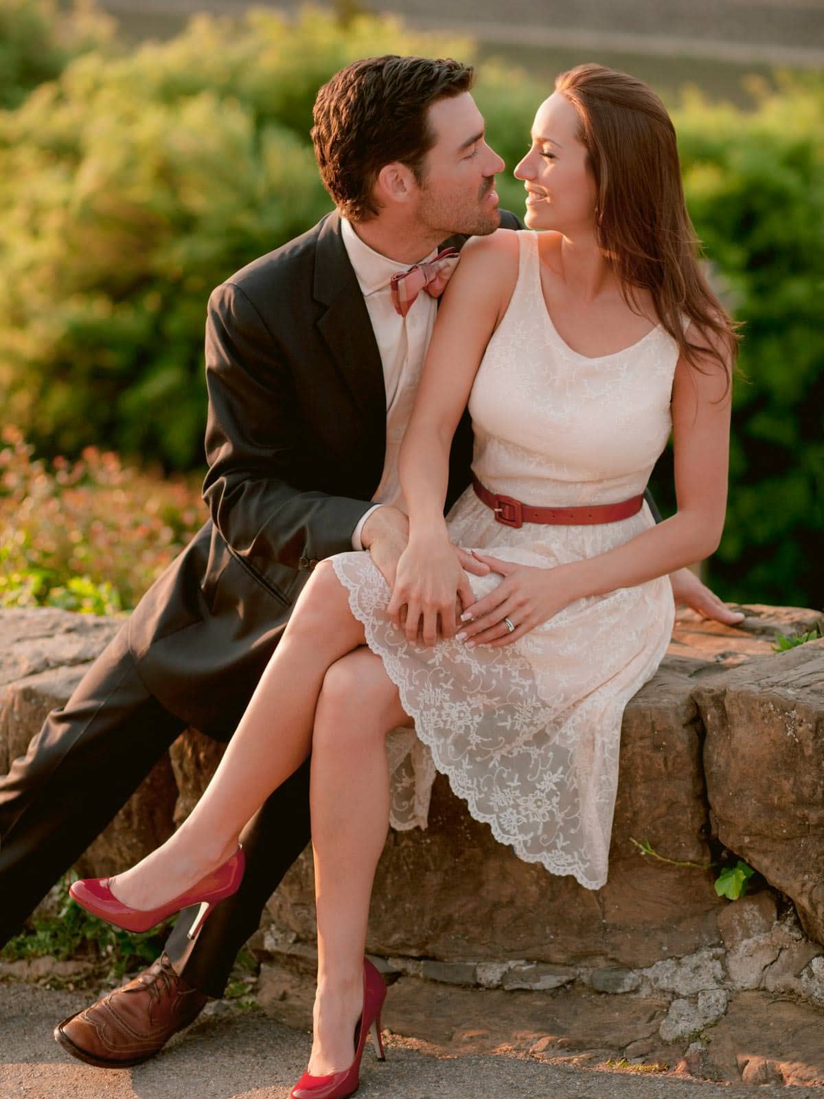 engagement session in the most beautiful spot in Florence