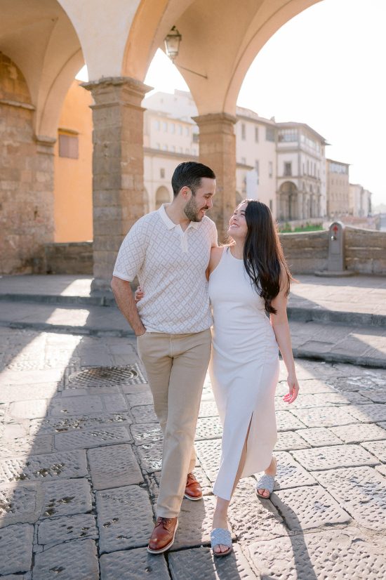 Sunrise Florence Honeymoon photo shoot in Italy